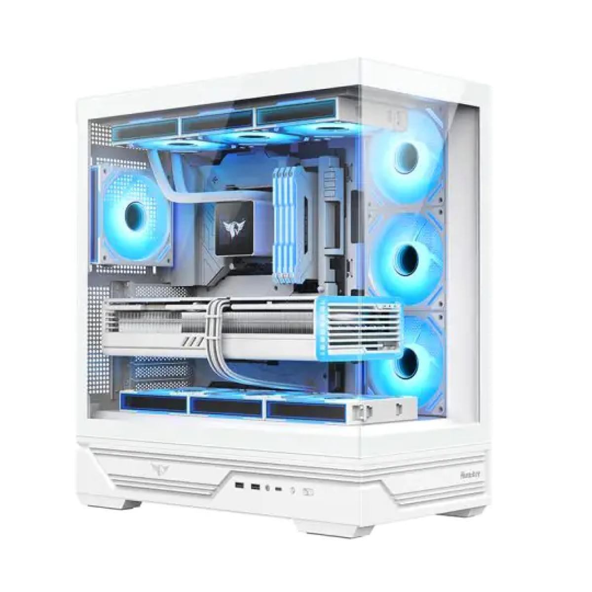 Huntkey MVP Destiny 4 ARGB Gaming Case White
